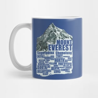Mount Everest - Routes Mug